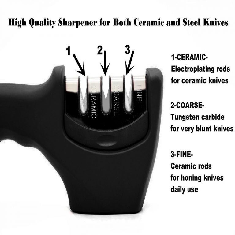 3 Stage Self Sharpening Knife Sharpener Chefs Choice Knife Sharpeners ...