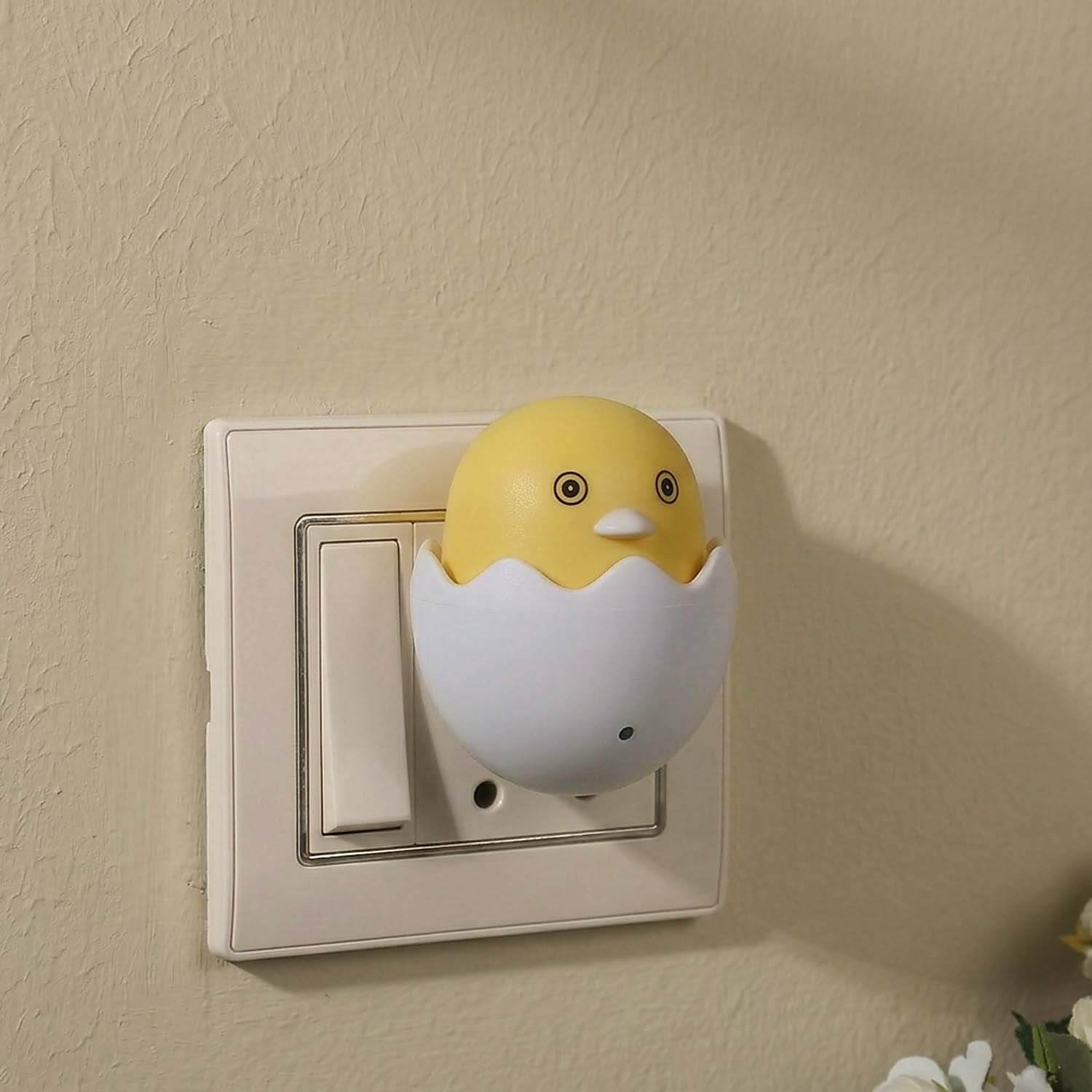 ascension Duck Shaped Night Light Lamp Egg Shell LED Nursery Lamp