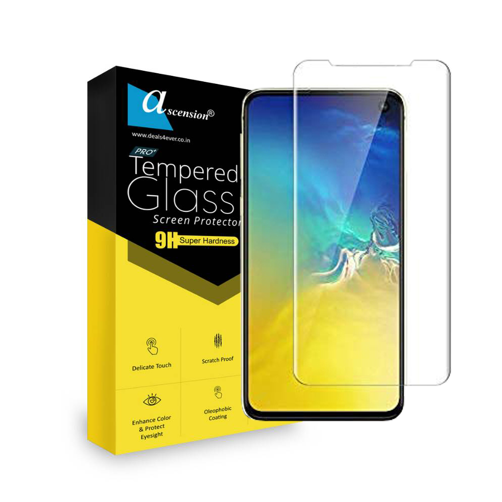 For Samsung Galaxy S10E Premium Series Glossy 2.5D Tempered Glass ...