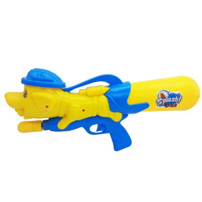 Plastic Toy Holi Dog High Range Pressure Water Gun Pichkari Tank for Children Holi Pool Party