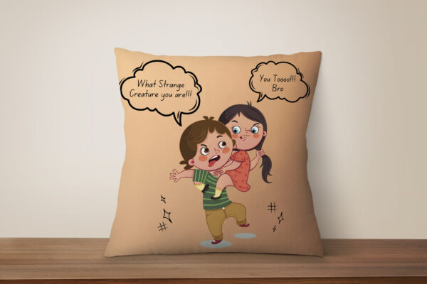Cushion for Brother printed Cushion best gift for bhai