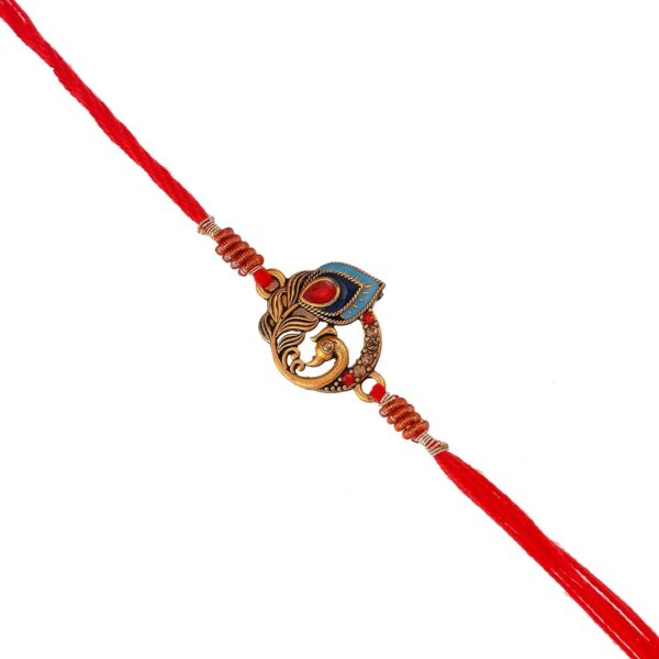 Peacock Designer rakhi for raksha bandhan