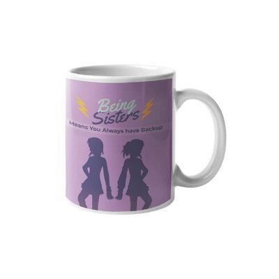 sister and sister in law coffee mug for gift