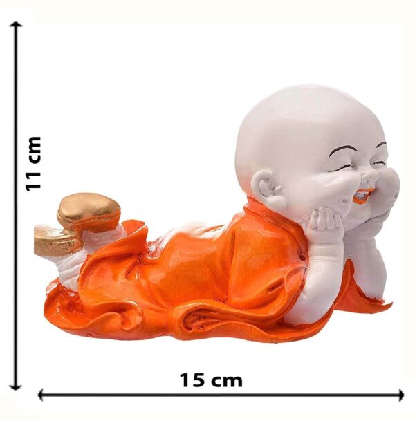 Laughing Bhuddha Showpiece Baby Buddha^decorative items for home^home decor^home decor items for living room^wall decor for living room^gifts