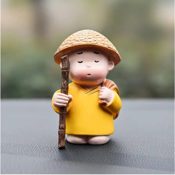 monk toys for home decor monk toys for kids monk toys for car decor monk toys a monk statue Figurines Showpiece polyresin statues