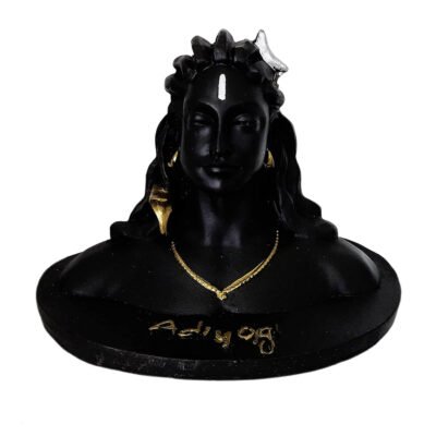 Polyresin Shine Adiyogi Shiva Statue one shine lord shiva idols, adiyogi Shiv ji for Car Dashboard Standard Black Shine Adiyogi Shiva Statue Shiv ji for Car Dashboard one shine lord shiva idols
