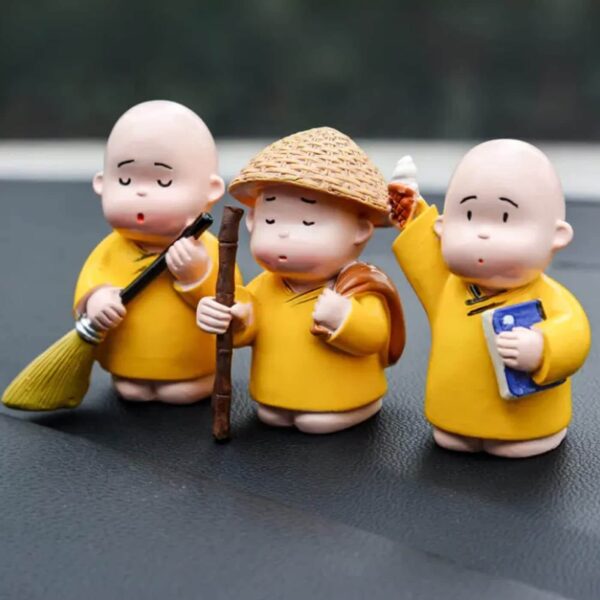 monk toys for home decor monk toys for kids monk toys for car decor monk toys a monk statue Figurines Showpiece polyresin statues