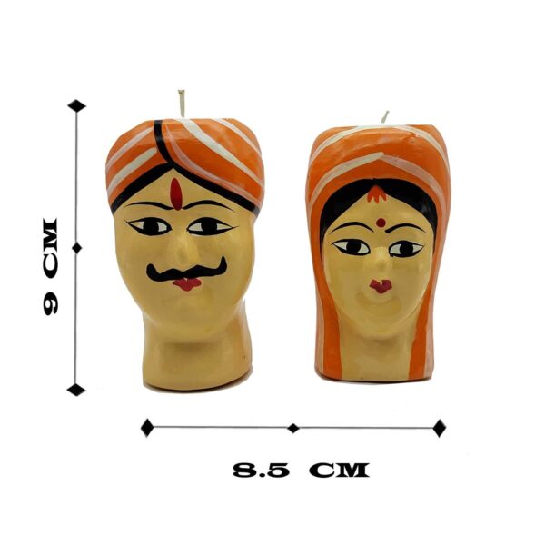 Rajasthani tealight candle holder Rajasthani tealight candle holder for decoration Rajasthani tealight candle for diwali decoration Rajasthani candle tealight holder Rajasthani couple banna banni tealight candle holder