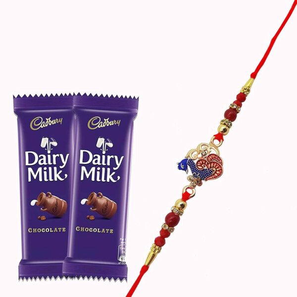 rakhi with chocolates