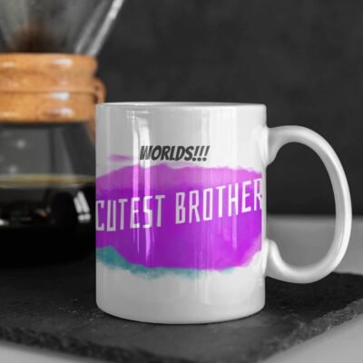 Coffee Mug Gift for Brother, Bhaiya, Bro Rakhi Gift for Brother Tranding Coffee Mug