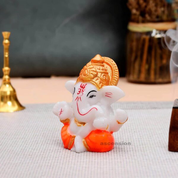 return gift ganpati statue small ganesha ganesh idol for car dashboard Lord Ganesha Beautiful Lord Ganesha Idol Figurine Showpiece ganesh home decoration idols for home decor small idols for gift ganesha idol for gift polyresin statues