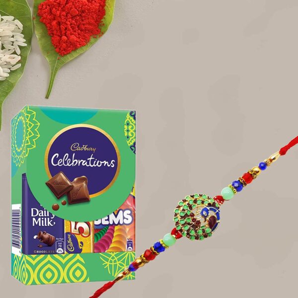 rakhi with chocolates