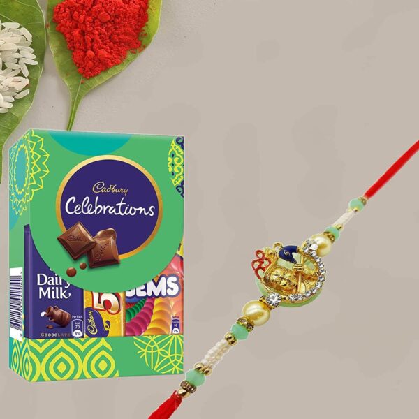 rakhi with chocolates