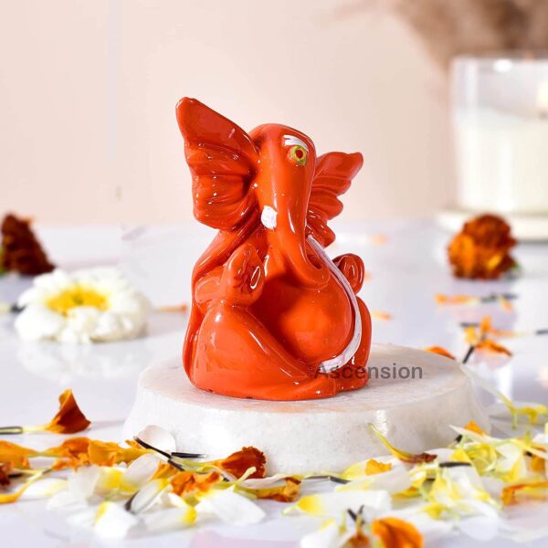 return gift ganpati statue small ganesha ganesh idol for car dashboard Lord Ganesha Beautiful Lord Ganesha Idol Figurine Showpiece ganesh home decoration idols for home decor small idols for gift ganesha idol for gift Showpiece polyresin statues