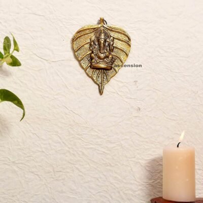 ganesh patta wall hanging patta ganesh statue ganesh ji patta patta ganesha for decoration Ganpati Metal Lord Leaf Ganesh Idol Patta Statue Ganpati Metal Decorative Wall Hanging Showpiece Wall Hanging Showpiece Figurine metal statues