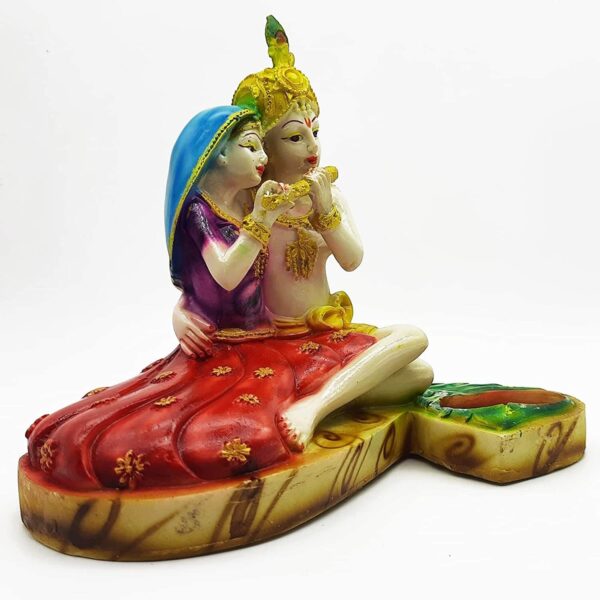 Radha krishna marble murti Radha krishna marble idol Radha krishna marble Radha krishna marble murti iskon Radha krishna marble murti 19cm Radha krishna marble idol figurine showpice for home decor polyresin statues