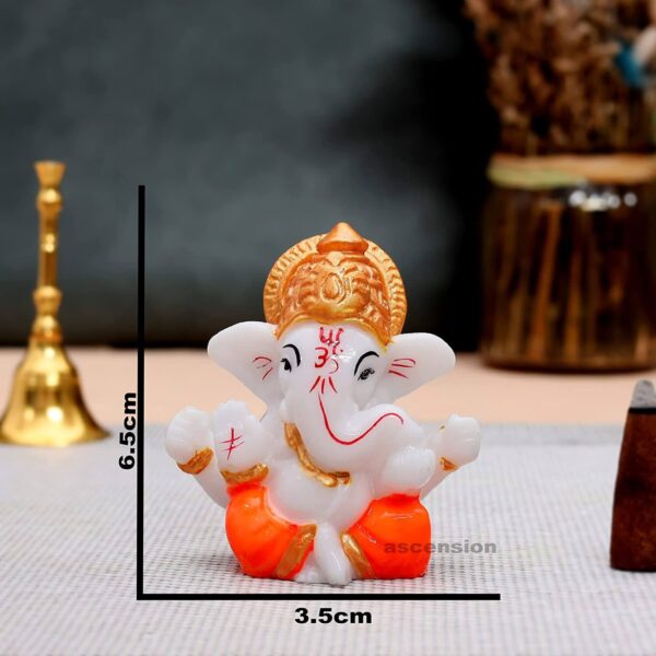 return gift ganpati statue small ganesha ganesh idol for car dashboard Lord Ganesha Beautiful Lord Ganesha Idol Figurine Showpiece ganesh home decoration idols for home decor small idols for gift ganesha idol for gift polyresin statues