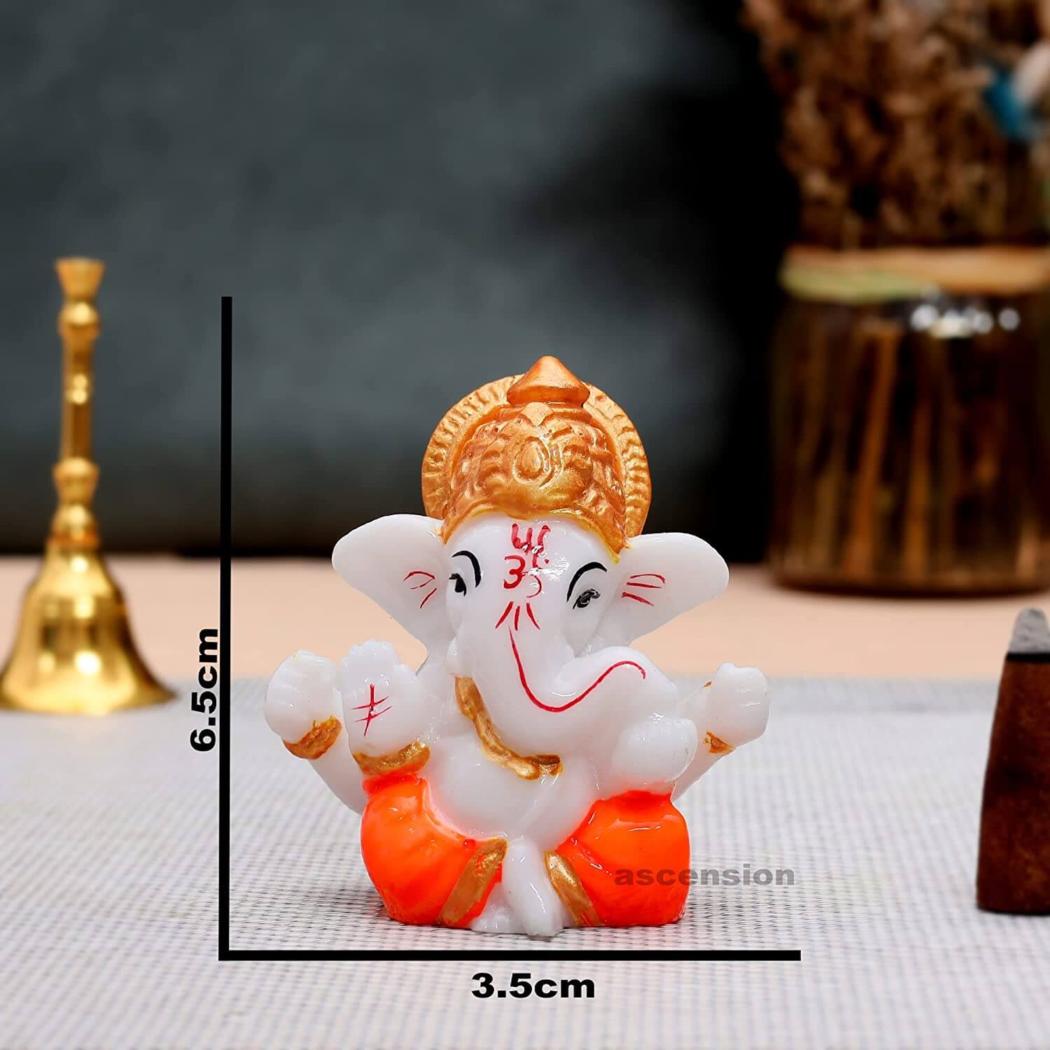 Buy Ganpati God Idols for Decoration for Gift Lord Ganesh Statue for Home  Decor Traditional Decorative Ganpati Idol Figurine Showpiece for Office  Shelf Deacute;cor... Online In India At Discounted Prices