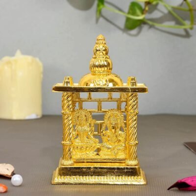 Metal laxmi ganesha laxmi ganesha idol statue laxmi ganesha statue murti laxmi ganesha figurine showpiece return gift diwali hamper laxmi ganesha idol statue for gift laxmi ganeha for diwali gifts metal Statues