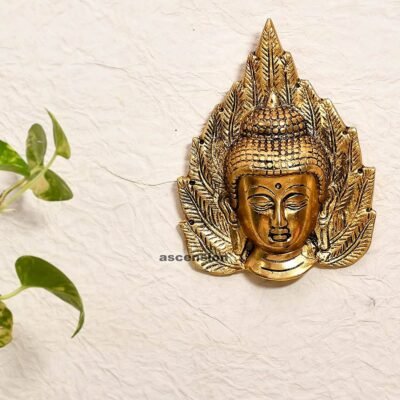 buddha idol for home buddha idol for living room buddha idol wall hanging buddha head statue for home decor gautam buddha for wall hanging gautam buddha metal wall hanging gautam buddha wall decor Metal Statues