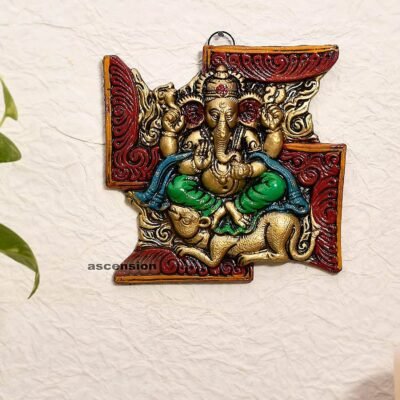 wall hanging swastik wall hanging swastik for home entrance om swastik wall hanging om swastik trishul brass om and swastik wall hanging for door entrance for vastu brass swastik for door om for wall decoration mandir temple metal statues