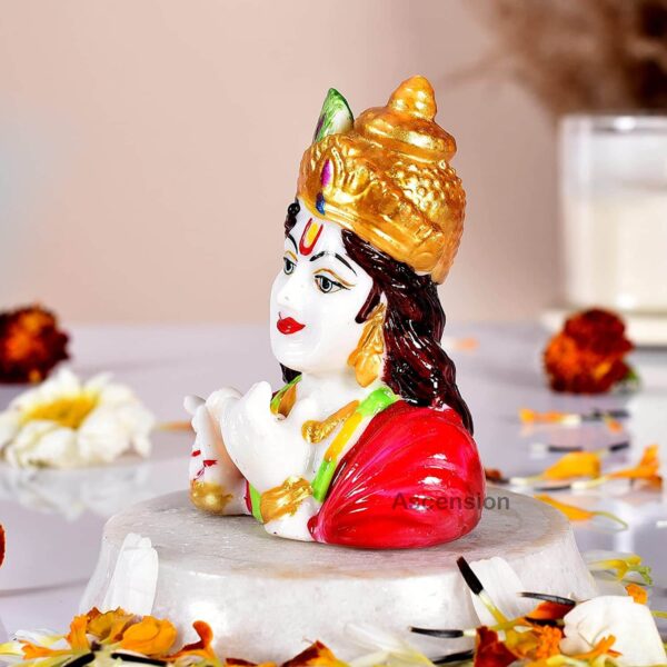 return gift krishna statue small krishna murli mnohr krishna for car dashboard Beautiful Lord krishna Idol Figurine Showpiece krishna for home decoration idols for home decor krishna idol for gift Showpiece polyresin statues