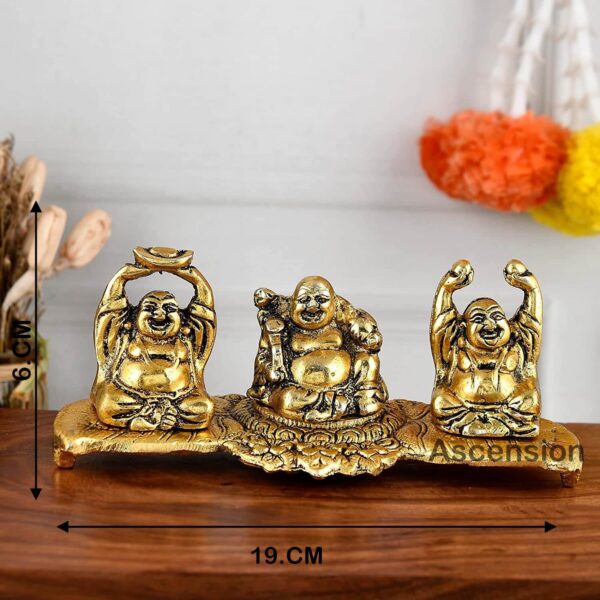 Metal Laughing Buddha Laughing Buddha Statue Laughing Buddha Showpiece Laughing Buddha for good luck laughing buddha for gift money Laughing Buddha Laughing buddha for home decor metal statues