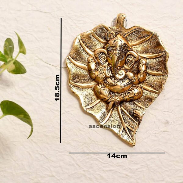 ganesh patta wall hanging patta ganesh statue ganesh ji patta ganesha for decoration Ganpati Metal Lord Leaf Ganesh Idol Patta Statue Ganpati Metal Statue Decorative Wall Hanging Showpiece Wall Hanging Showpiece Figurine metal statues