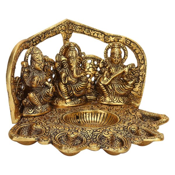 diya lights for home decoration for diwali pooja aarti doop stand oil lamp with glass cover brass for bedroom living room aroma burner ceramic designer ganesh laxmi metal statues