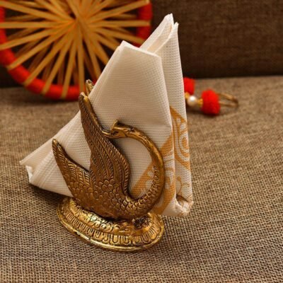 napkin holder metal tableware showpiece Duck Shape Napkin Holder