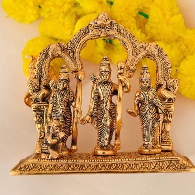 ram darbar murti for home statue temple large decoration idol brass ram lakshman sita hanuman ram mandir ayodhya model Murti^decorative items for home^home decor^home decor items for living room^wall decor for living room^gifts metal statues