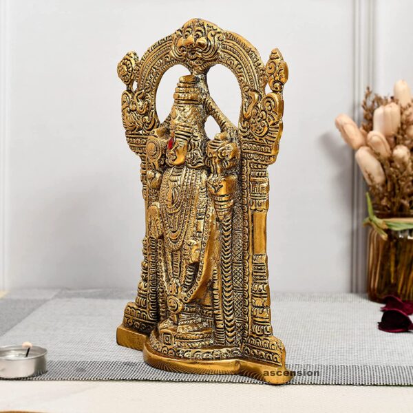 tirupati balaji murti tirupati balaji murti for home tirupati balaji murti for car dashboard tirupati balaji murti for door tirupati balaji murti brass tirupati balaji metal metal tirupati balaji shanku chakra namam metal statues