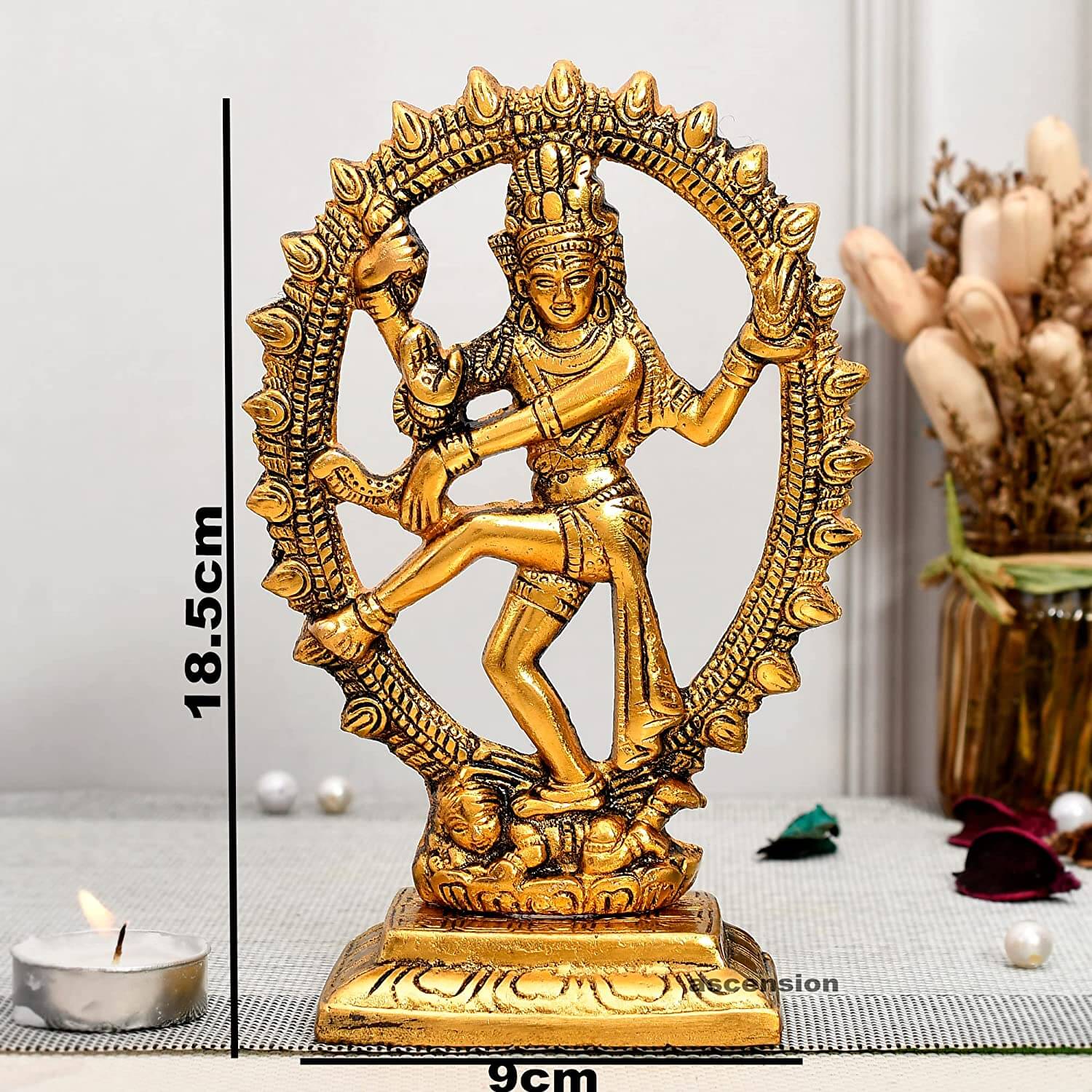 Buy Shiva Idol Natraj Metal Statues, Idols and Showpiece Online - Ascension