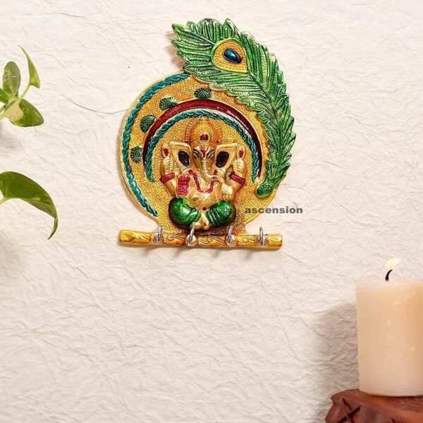 ganesh hanging for wall ganesh idols for home decor wall hanging ganesh idols for home decor wall ganesh pankh ganpati decoration items for home ganpati decoration gift return gifts ganesha gifts for house warming metal statues