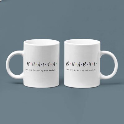 bhai bahbhi coffee mugs