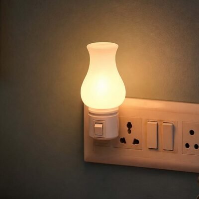 Plastic Lamp Shape Night Light for Baby Nursing Kids Favourite Birthday Party Return Gifts