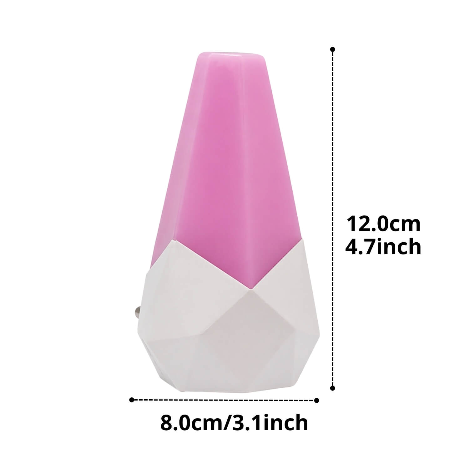 ascension Plastic Diamond Night Light for Baby Nursing Kids Favourite Birthday Party Return Gifts, Multicolour (Pack of 1) - Image 3