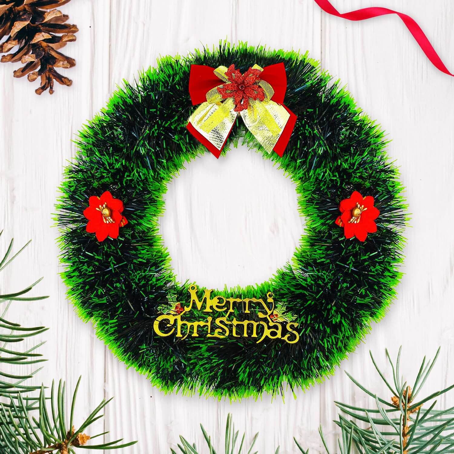 14 Inches Christmas Wreaths