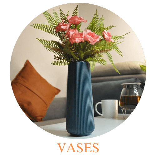 flower pot Plastic Vase for flower vase for flowers Flower Vase Pot Unbreakable Flower Vase flower pot for home decoration office decoration Vase for Indoor Bedroom Living Room Plastic flower pots