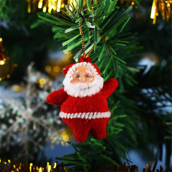 Christmas Mini Santa Claus Hanging Ornament for Christmas Decoration