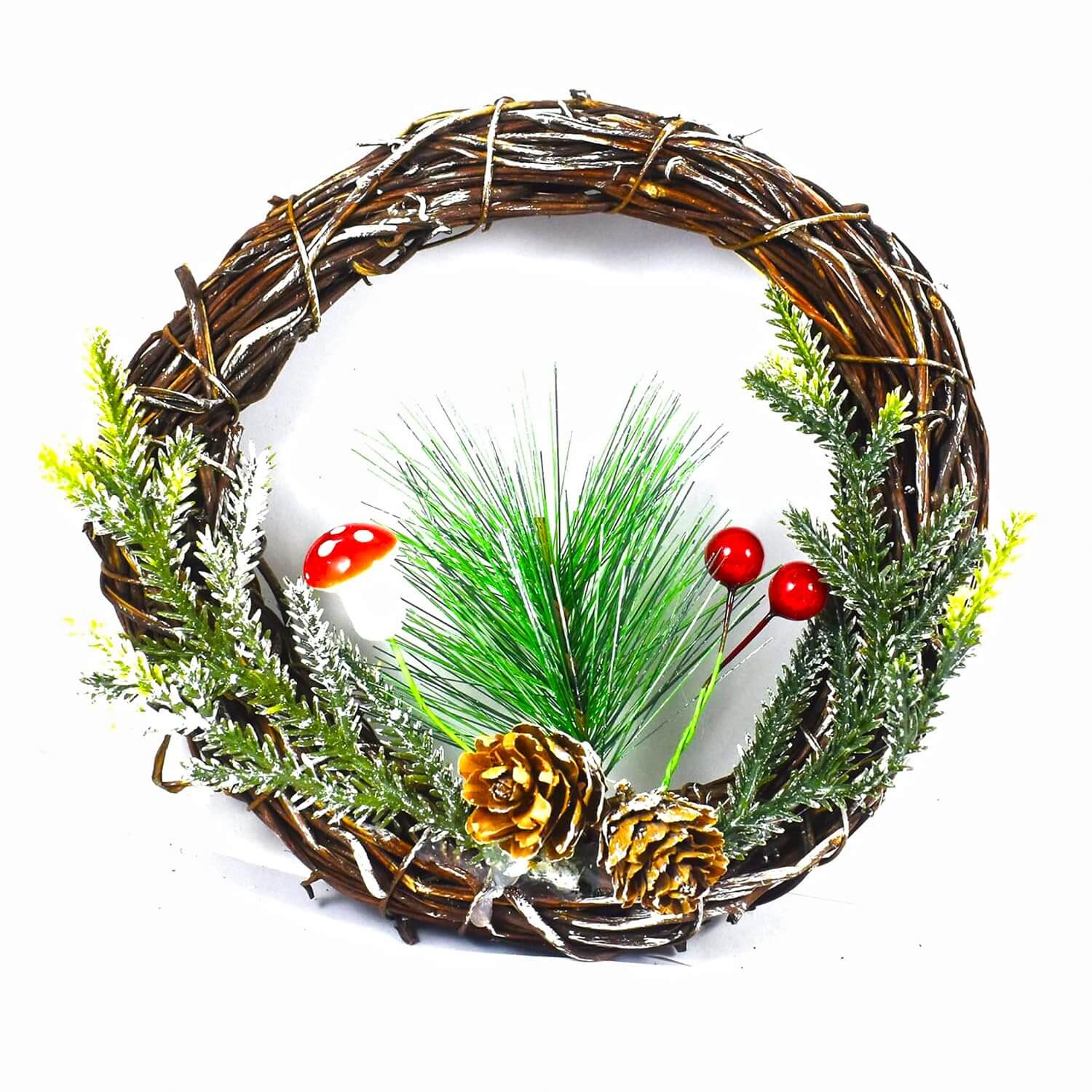 Christmas Party Decoration Artificial Flowers Wreath