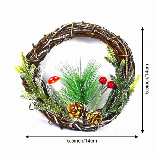 Christmas Party Decoration Artificial Flowers Wreath