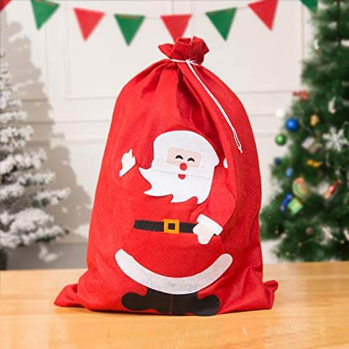 Santa Claus Sack Stocking Christmas Santa Bag