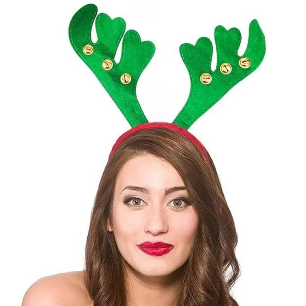 Deer Horn Santa Claus Headband