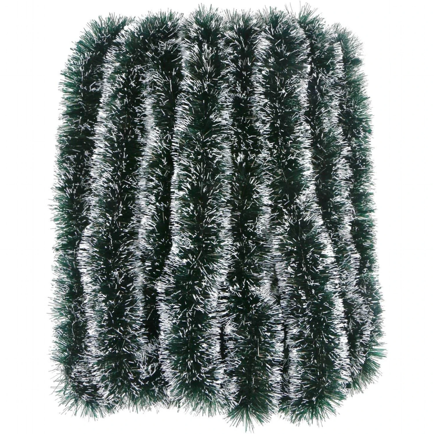 Ascension Snow Garland for Christmas Tree Decoration Ornaments Tinsel Snow Garlands for Xmas Home - Christmas Decorations Items Home Office Railing Decor