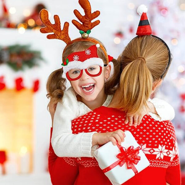 Christmas Theme Eyeglasses Goggles Merry Christmas Xmas Party Accessories