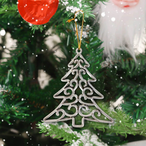 6 Pcs Xmas Tree Christmas Hangings Trees Ornaments Hanging