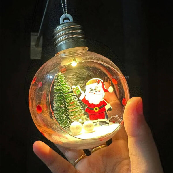 Santa Claus Christmas Lights Decorative Xmas Night Light