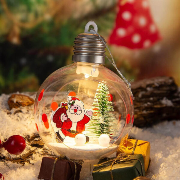 Santa Claus Christmas Lights Decorative Xmas Night Light