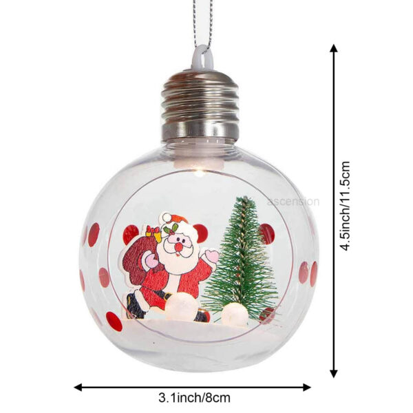 Santa Claus Christmas Lights Decorative Xmas Night Light